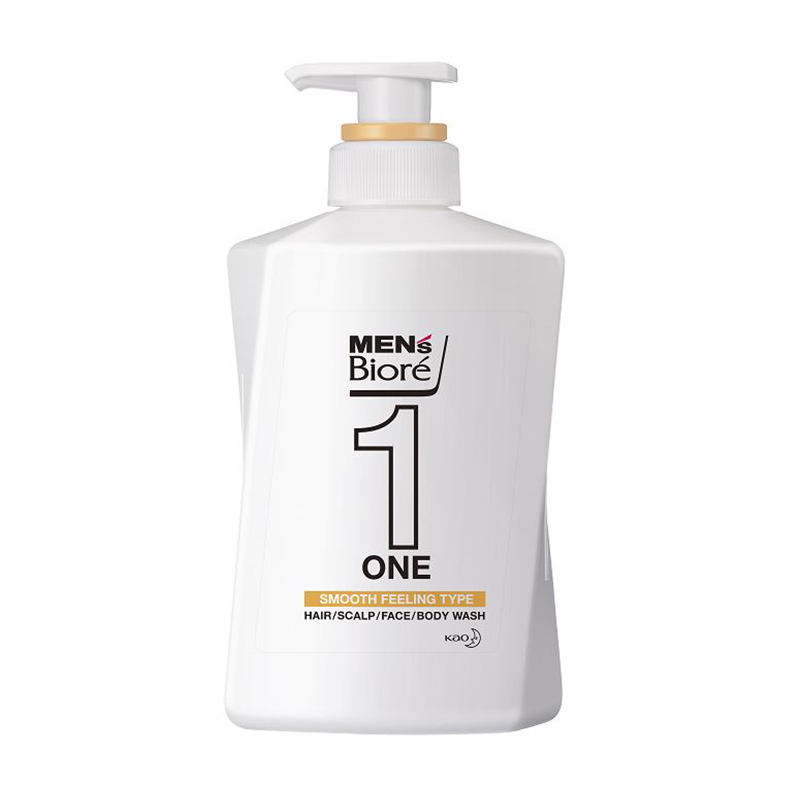 MEN's Biore ONE 髮顏體 全效洗淨乳 - 保濕柚香